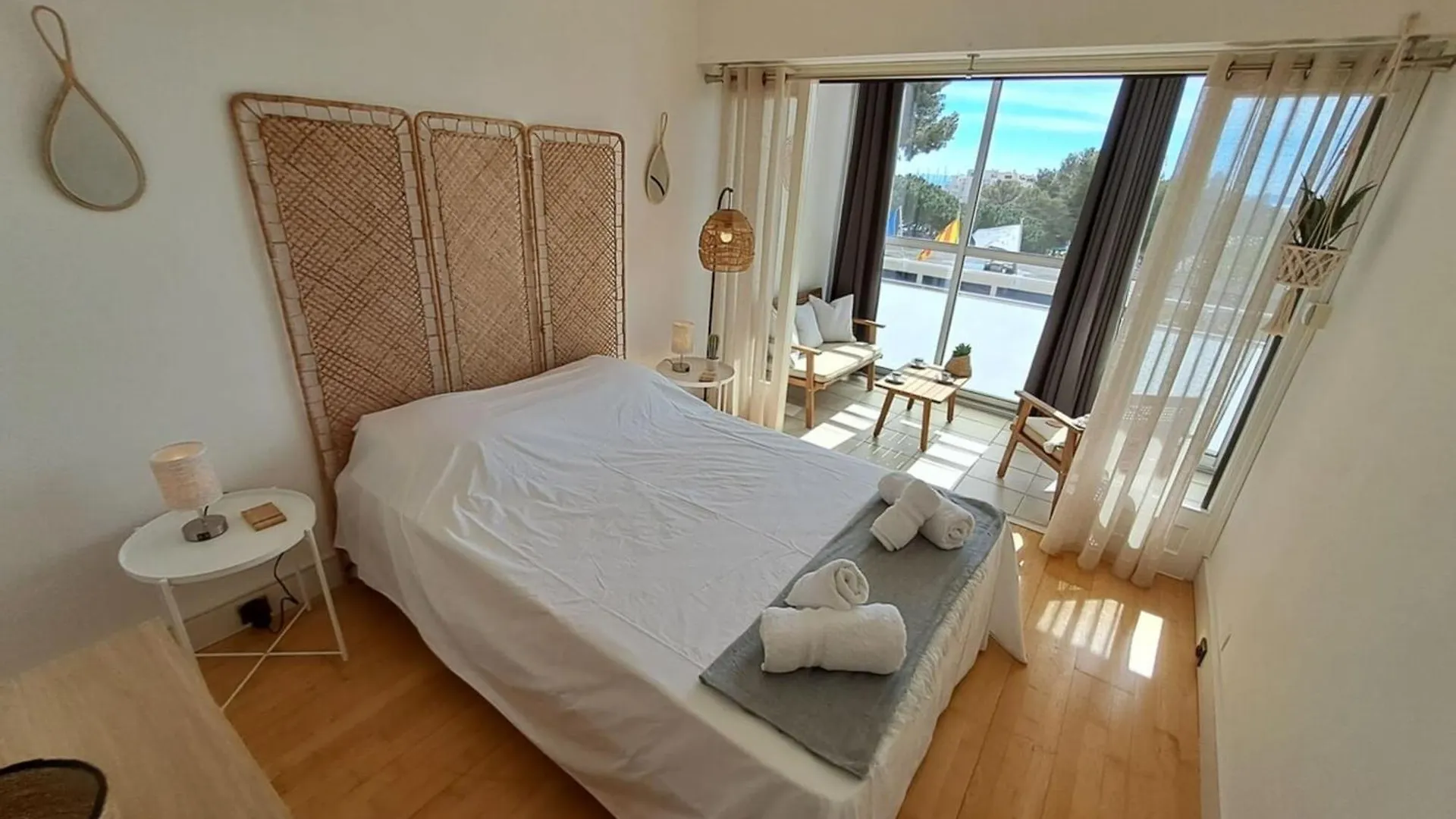 Apartment T2 Vue A 100M De La Plage Avec Parking Prive