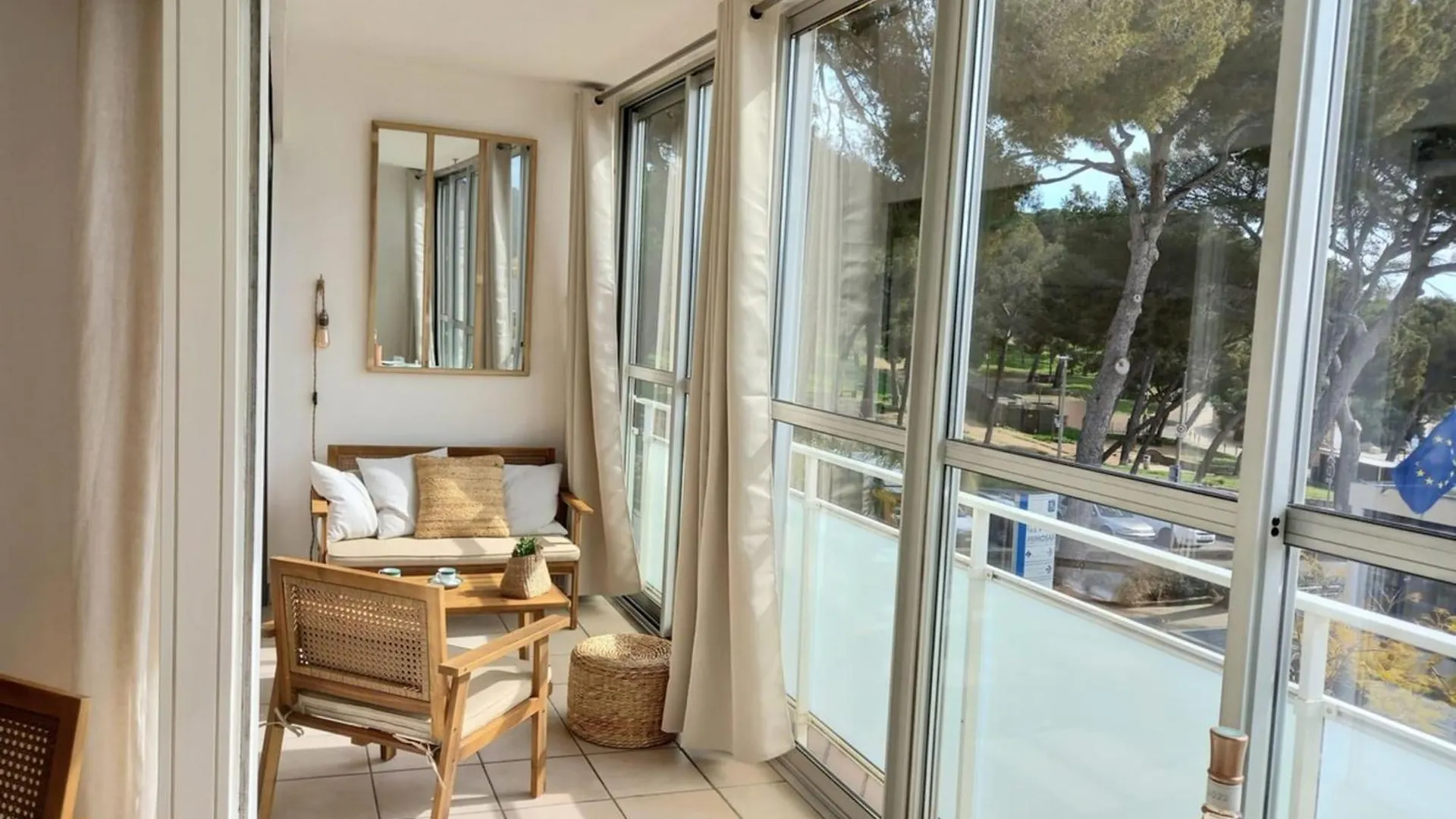 Apartment T2 Vue A 100M De La Plage Avec Parking Prive